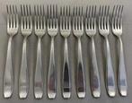 Sola 1640 9x Verzilverde Dinervork Set 90 Pleet, Huis en Inrichting, Keuken | Bestek, Verzenden, Zo goed als nieuw, Bestekset