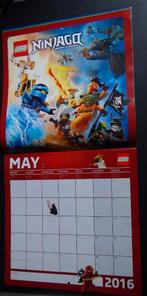 Lego Wandkalender 2016 of 2017 nieuw, Diversen, Kalenders, Ophalen of Verzenden, Maandkalender, Nieuw
