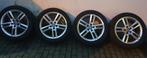 4x Jantes + Pneus Audi A6, 245 mm, Pneus été, Enlèvement, Pneu(s)
