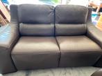 Canapé en cuir marron, Enlèvement, Comme neuf