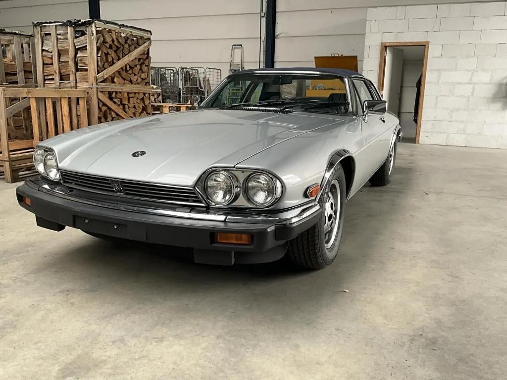 JAGUAR XJSC 1986, Auto's, Oldtimers, Particulier, Jaguar, Benzine, Cabriolet, 2 deurs, Automaat, Zilver of Grijs, Grijs, Leder