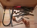 outils anciens pour bois, Bricolage & Construction, Outillage | Outillage à main, Enlèvement, Utilisé
