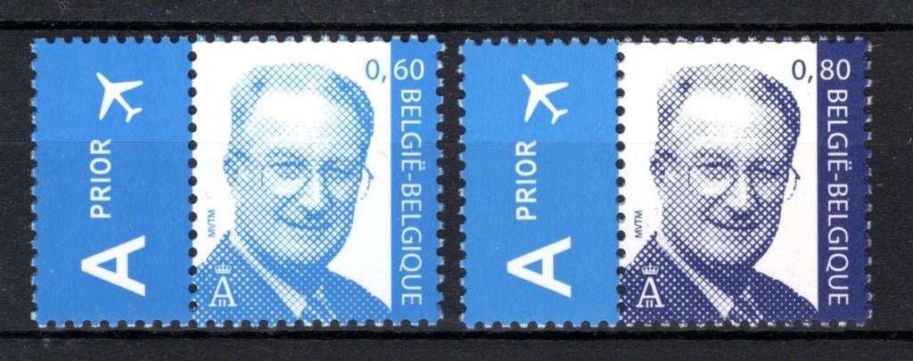3316/3317 MNH** 2004 - Z.M. Koning Albert II, Ophalen of Verzenden, Postfris, Postfris