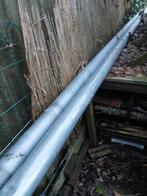 Regenpijp 3m80 lang 8cm diameter, Ophalen, Zink