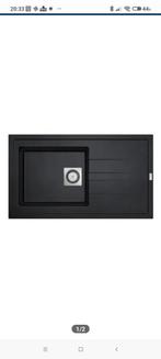 Spoelbak/ gootsteen polyester Van Marcke 86 x 50 cm, Ophalen