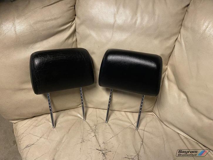 Bmw E36 zwart lederen hoofdsteunen coupe cabrio E30 3-serie, Autos : Pièces & Accessoires, Habitacle & Garnissage, BMW, Utilisé
