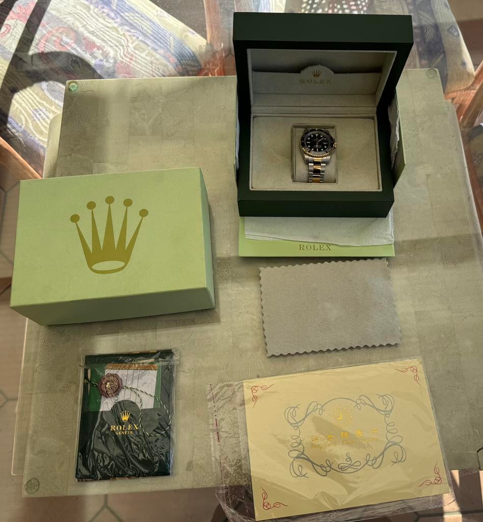 Rolex submariner, Ophalen, Zo goed als nieuw, Polshorloge, Rolex