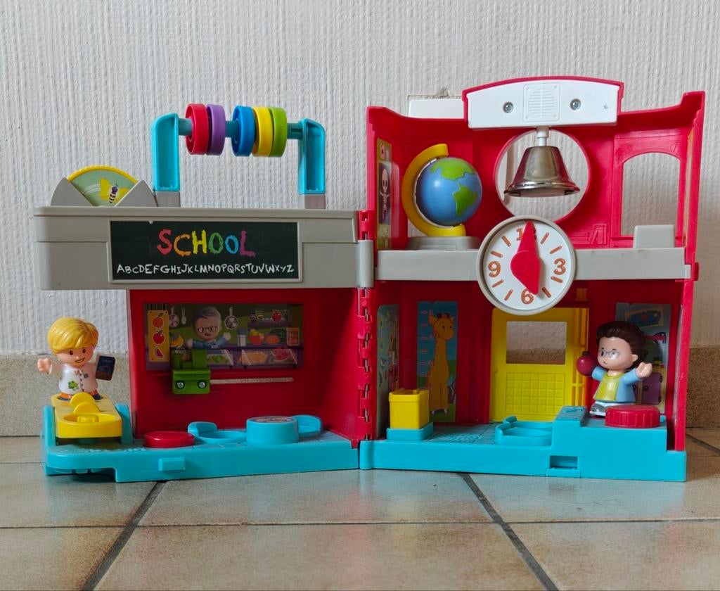 Fisher price school, Ophalen, Met geluid