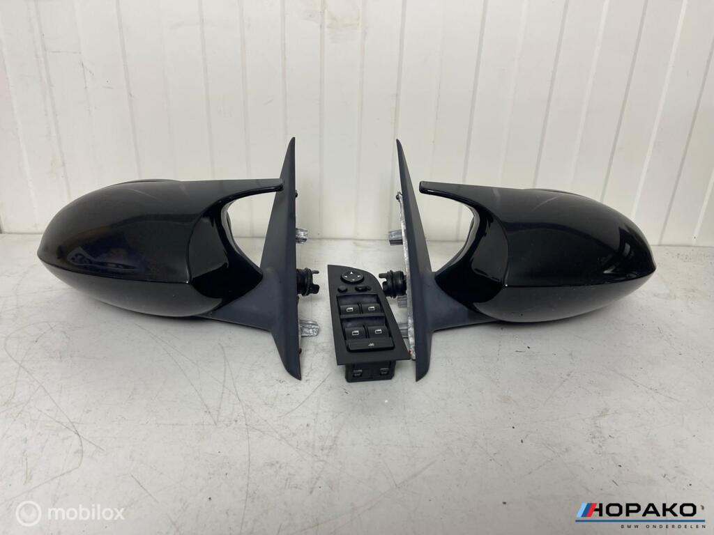 Buitenspiegel set elektrisch BMW 3 serie E90 E91 | zwart, Gebruikt, Einsteinlaan 5 rijswijk, Bmw, Ophalen of Verzenden