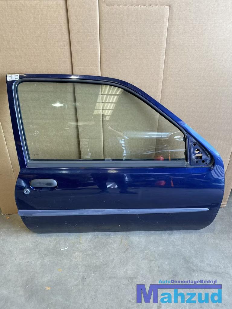 FORD FIESTA 4 Blauw rechts rechter deur portier 1998-2001, Auto-onderdelen, Gebruikt, Deur, Info@ford.com, Ford