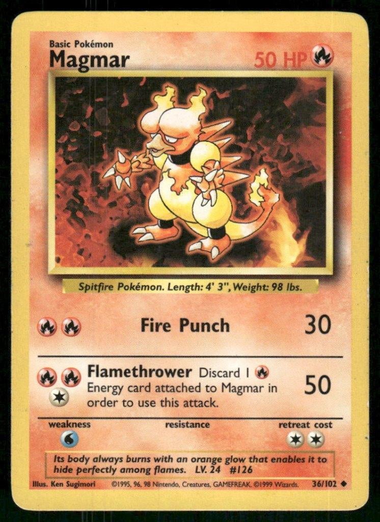 Magmar 36/102 - Base, Verzenden, Gebruikt