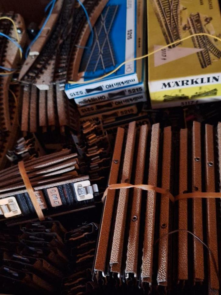 Märklin M rails + brugdelen voor K en M rails, Hobby en Vrije tijd, Modeltreinen | H0, Rails, Ophalen