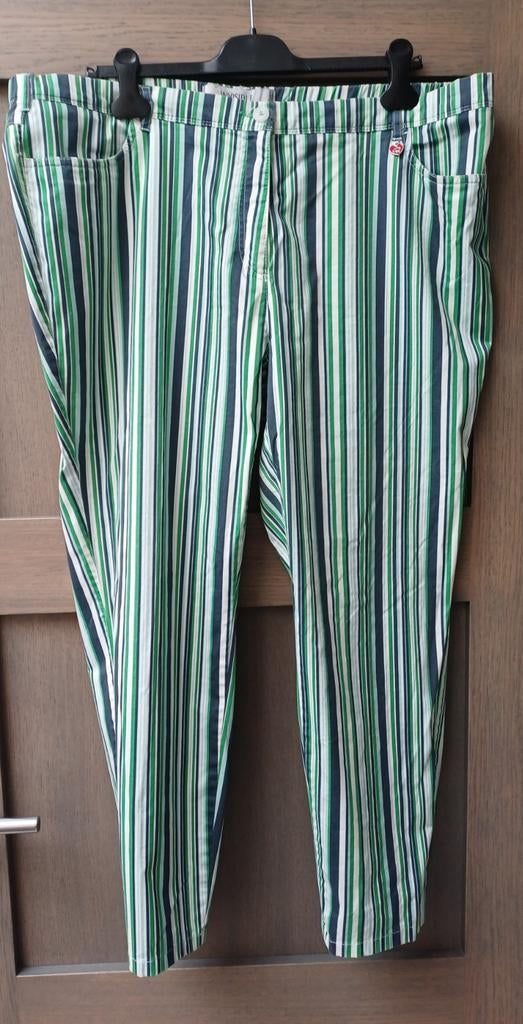 Comfortabele gestreepte zomerbroek - Relaxed by TONI, Kleding | Dames, Grote Maten, Ophalen of Verzenden