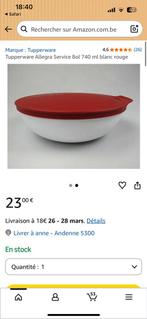 Tupperware, plat de service Allegra+ couvercle, Maison & Meubles, Cuisine| Tupperware, Enlèvement ou Envoi, Comme neuf