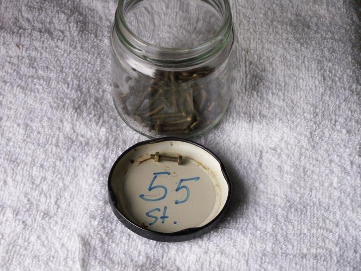 Vis en cuivre M3., Bricolage & Construction, Quincaillerie & Fixations, Neuf, Vis, Moins de 50 mm, Enlèvement