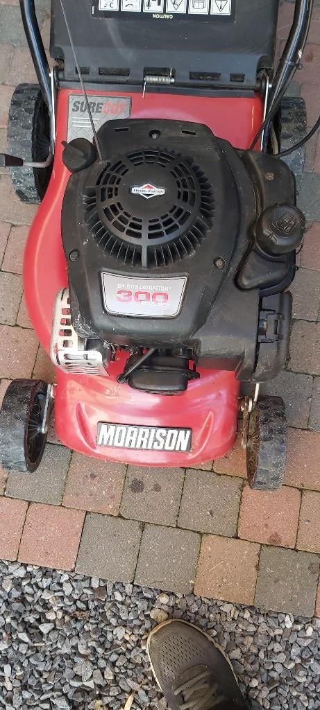 Grasmaaier Morrison, Tuin en Terras, Grasmaaiers, Ophalen, Gebruikt, Benzine-grasmaaier, 40 t/m 49 cm