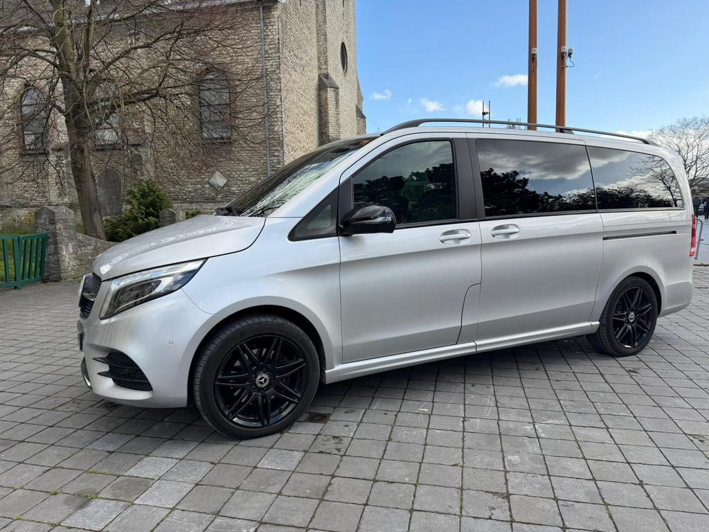 Mercedes  V300cdi 4 matic AMG, Auto's, Mercedes-Benz, Automaat, Leder, Particulier, Zilver of Grijs