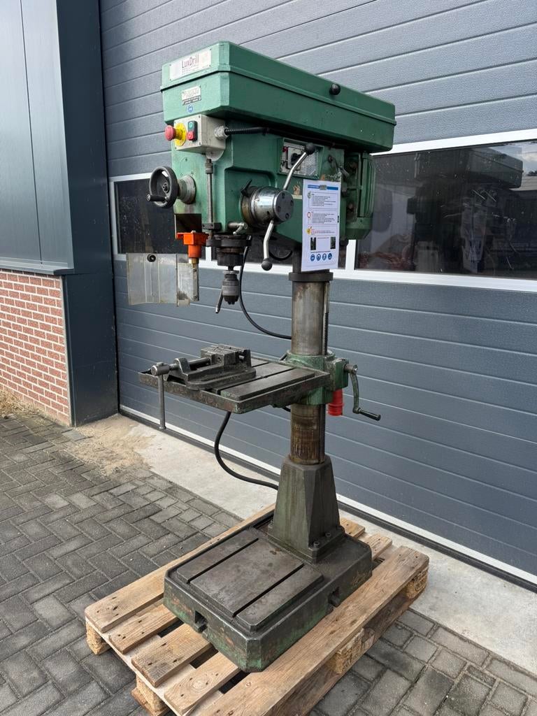LuxDrill Kolomboormachine, Doe-het-zelf en Bouw, Ophalen, Gebruikt, Kolomboormachine, Variabele snelheid