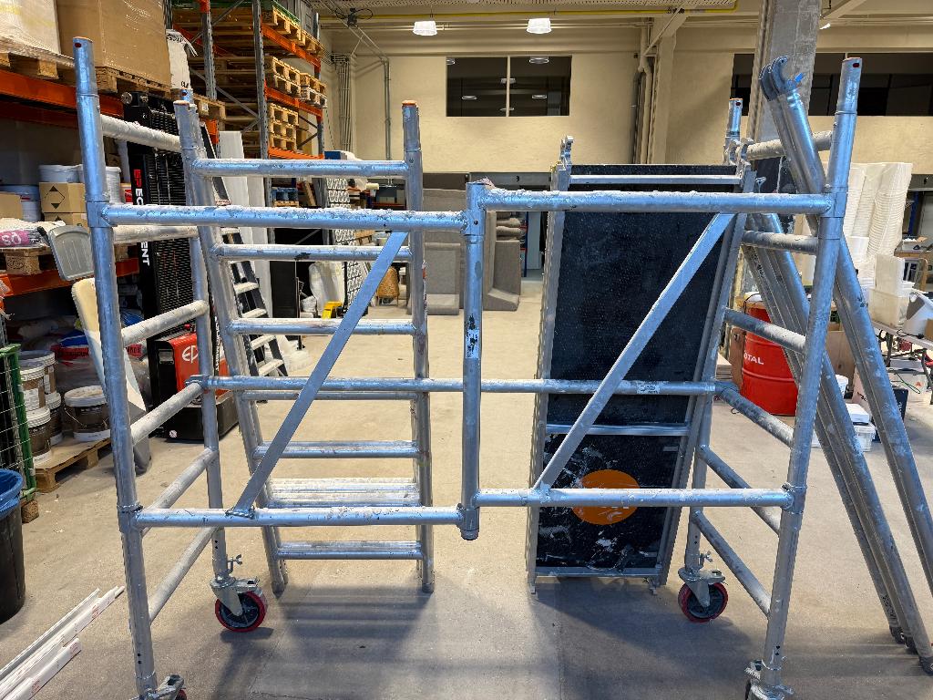 WIENESE Expander kamerstelling / vouwsteiger 75 x 190 set, Bricolage & Construction, Échafaudages, Échafaudage fixe ou roulant