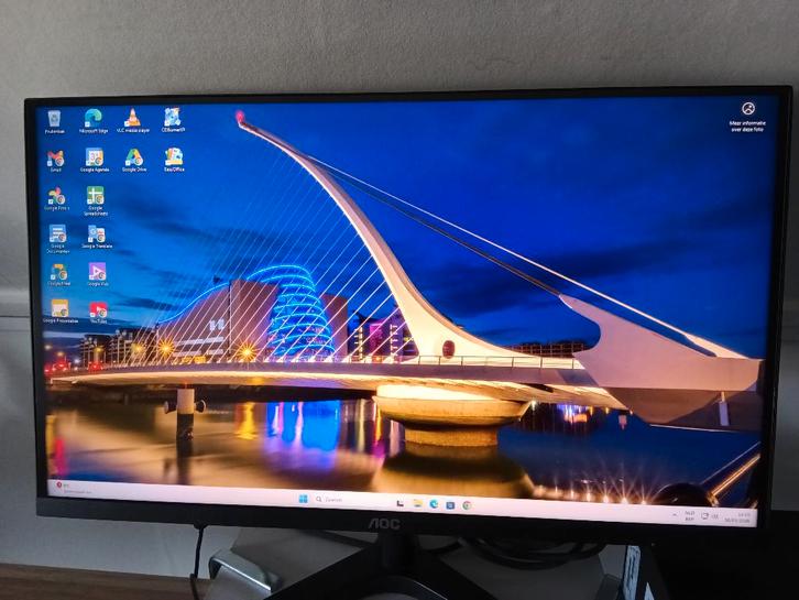 PC de bureau, Informatique & Logiciels, Ordinateurs de bureau, Comme neuf, 3 à 4 Ghz, HDD, SSD, 8 GB, Avec moniteur, Enlèvement