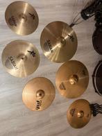 lots de cymbales, Musique & Instruments, Enlèvement ou Envoi