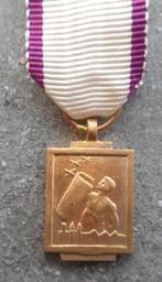BELGIQUE - DEFENSE PASSIVE 40/45 - MEDAILLE MINIATURE, Collections, Envoi, Armée de terre, Ruban, Médaille ou Ailes