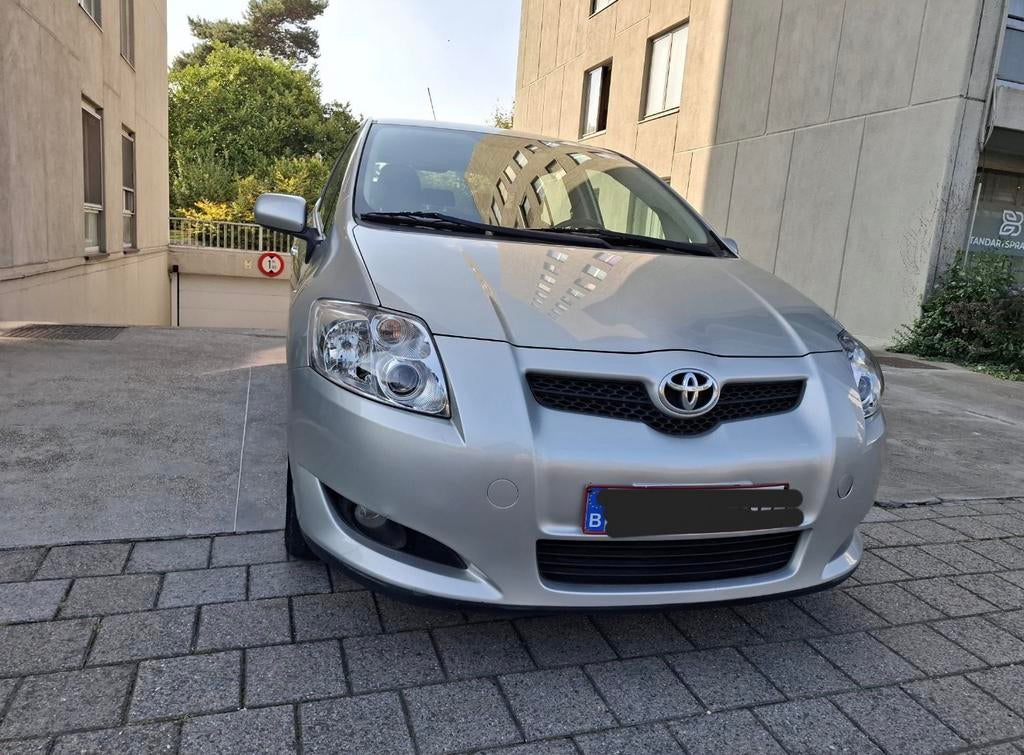 Toyota Auris 2007, Autos, Argent ou Gris, Achat, Noir, 5 portes