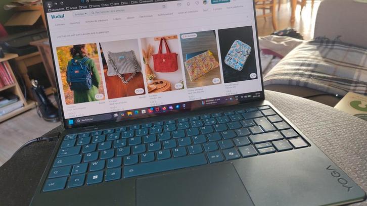 Lenovo Yoga Slim 9i (2025) Teal 4K 1To SSD 32Go RAM, Computers en Software, Overige Computers en Software, Zo goed als nieuw, Ophalen of Verzenden