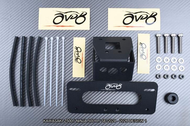 Support de plaque KAWASAKI Z500 / NINJA 500 R / SE 2024 2026, Motos, Accessoires | Autre, Neuf, Enlèvement ou Envoi