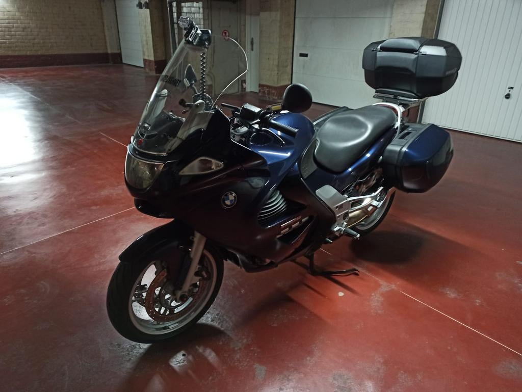 BMW bleu/noir, Permis Moto A, Occasion, Plus de 35 kW, 2 cylindres