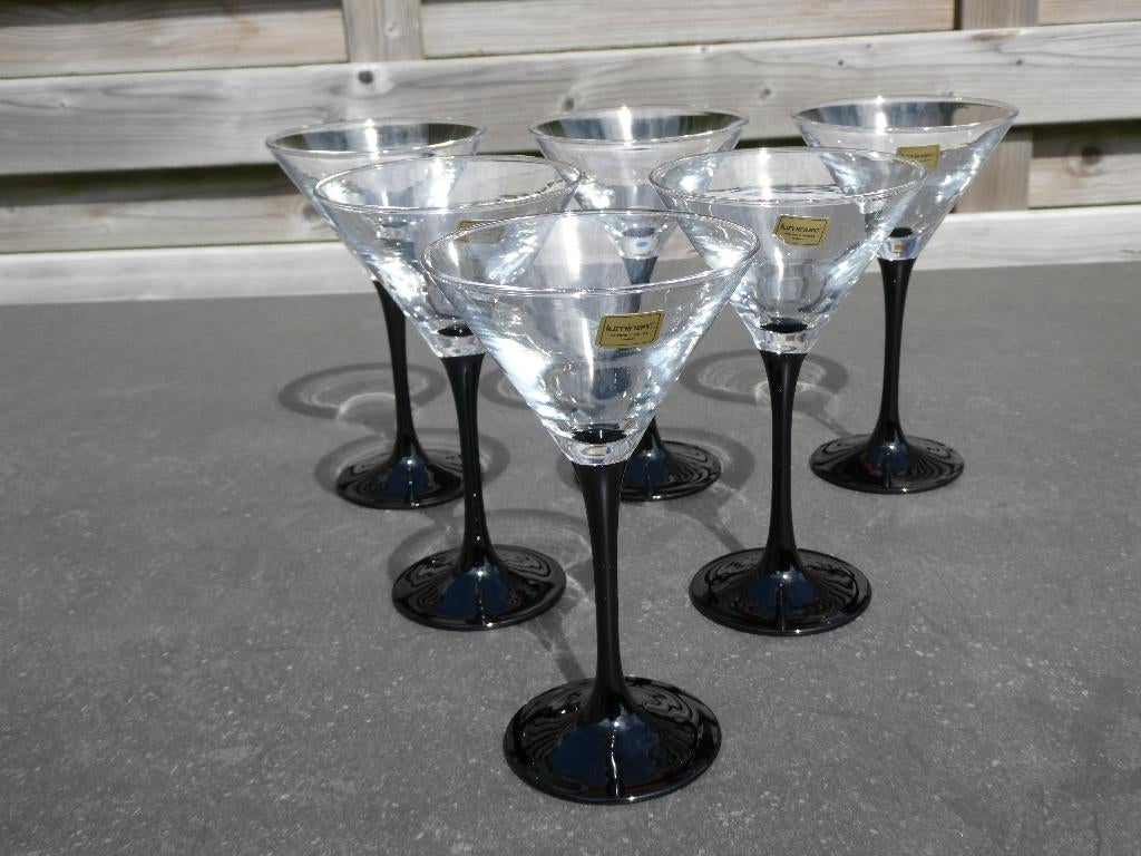Verres à cocktail Luminarc Domino, Collections, Verres & Petits Verres, Neuf, Autres types, Enlèvement ou Envoi
