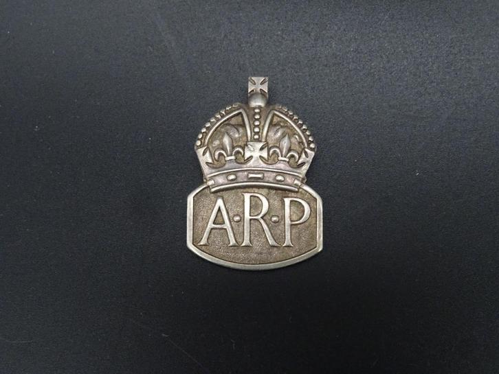 Britse Air Raid Precautions Badge ww2, Verzamelen, Militaria | Tweede Wereldoorlog, Overige soorten, Lintje, Medaille of Wings