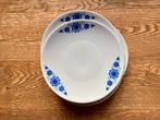 Set van 4 retro dessertbordjes Mitterteich flower power, Antiek en Kunst, Ophalen of Verzenden