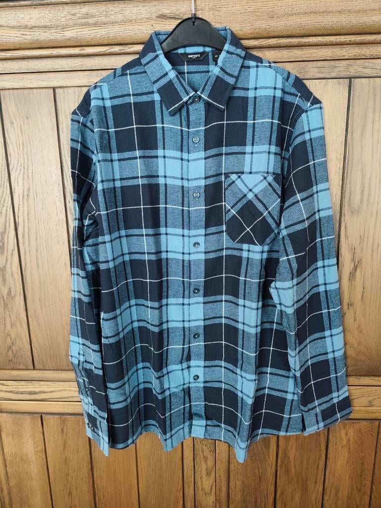 Hemd lange mouwen - Nieuw, Vêtements | Hommes, Chemises, Enlèvement ou Envoi, Bleu