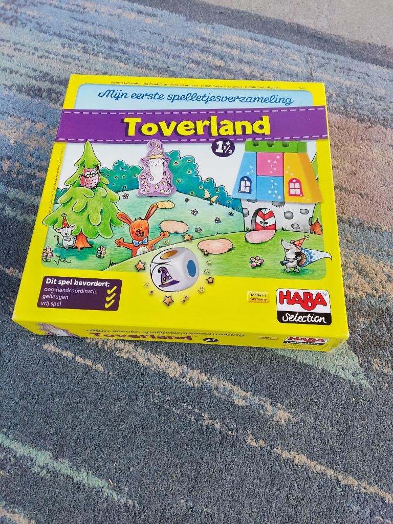 Haba Toverland eerste spelletjesverzameling, Ophalen, Zo goed als nieuw