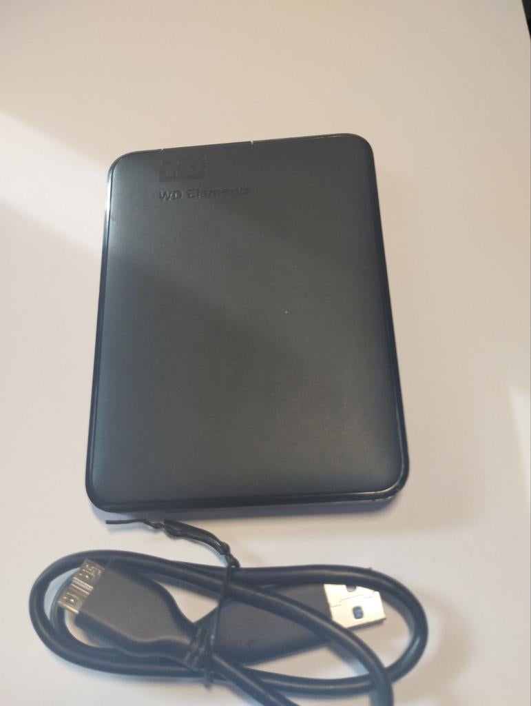 WD elements 2tb, Ophalen, USB