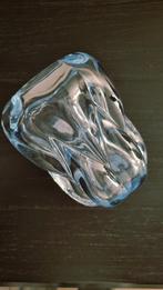 Blauwe vaas Val St Lambert, Ophalen of Verzenden