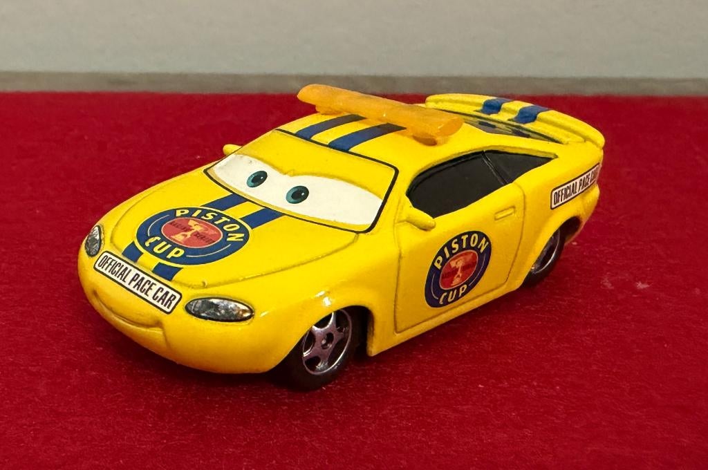 DISNEY CARS Charlie Checker Diecast 1:55, Ophalen of Verzenden, Nieuw, Auto