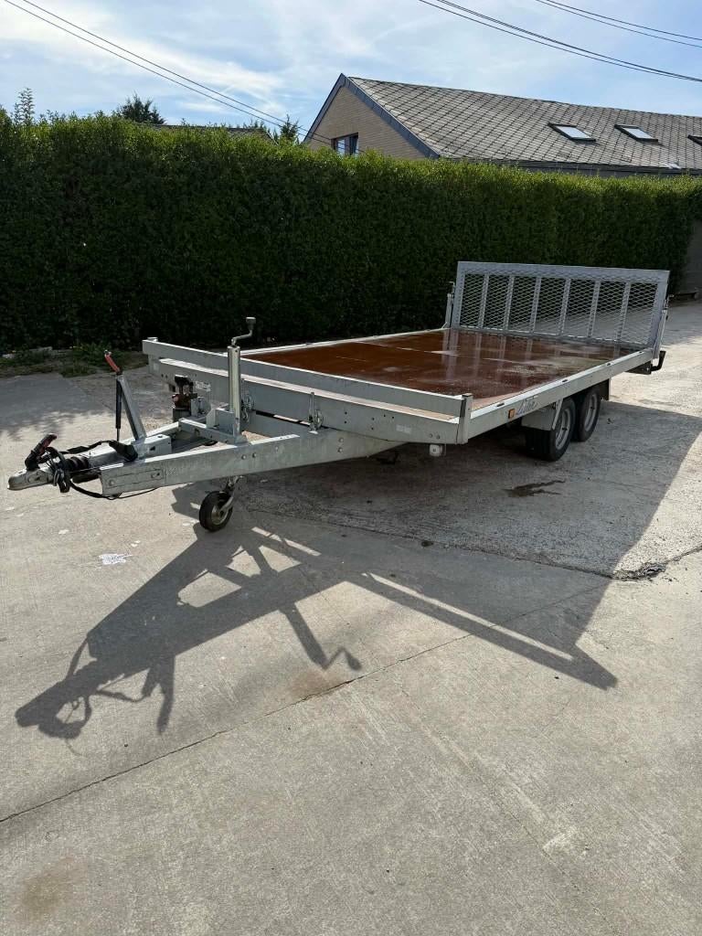 REMORQUE PLATEAU LIDER 406 X 215 2T5, Autos : Divers, Remorques, Enlèvement, Comme neuf