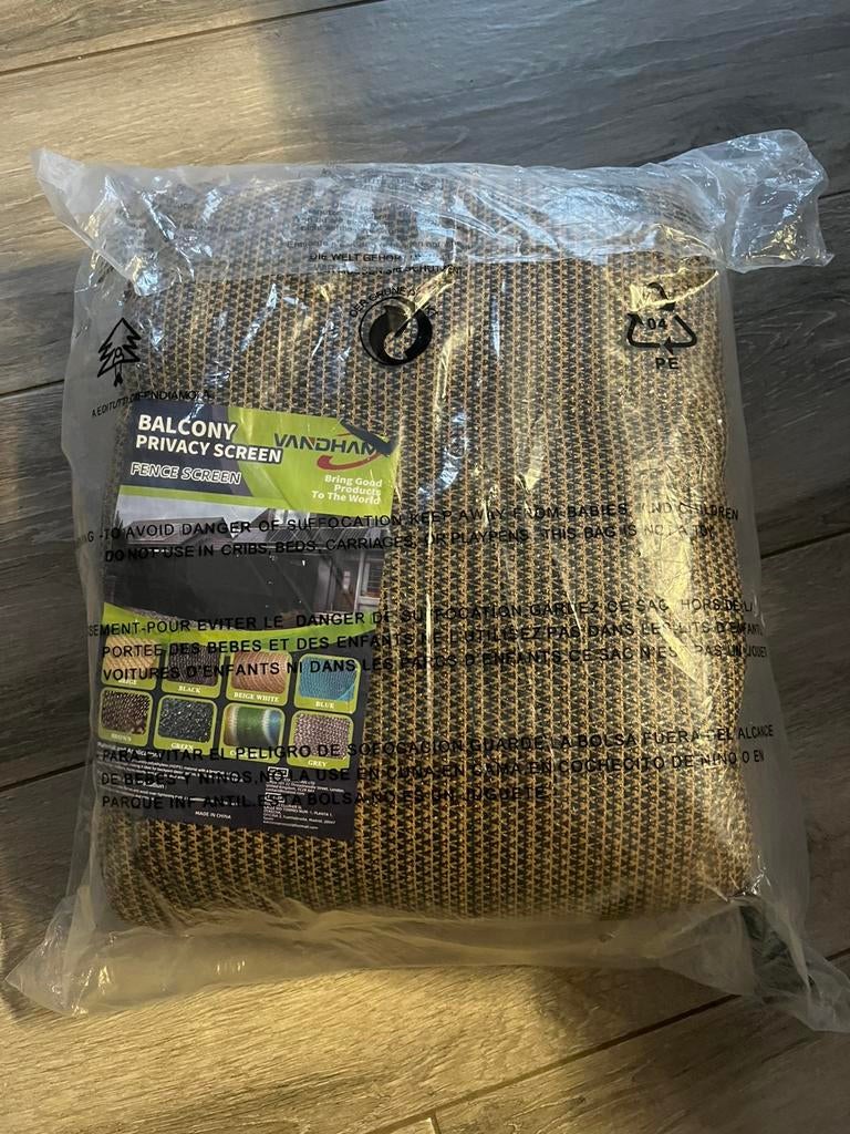 Balkon privacy scherm, Jardin & Terrasse, Écrans de jardin, Enlèvement, Comme neuf