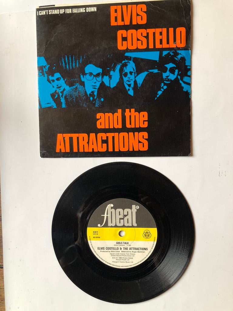 Elvis Costello: I can't stand up ( 1980), Verzenden, Zo goed als nieuw