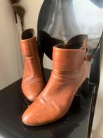 Bottines JB Martin en cuir cognac – T 39 – talon env. 8 cm, Enlèvement ou Envoi, Comme neuf