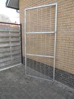 aluminium poort, Tuin en Terras, Ophalen, Gebruikt, 100 tot 150 cm, 200 cm of meer