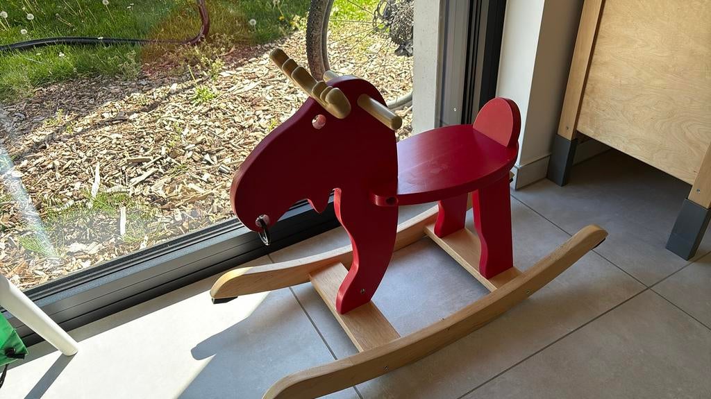 Ikea schommelpaard, Kinderen en Baby's, Ophalen, Zo goed als nieuw