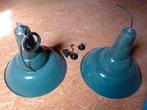 Industriële emaille hanglamp, Antiek en Kunst, Ophalen