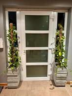 2 grands pots assortis avec plantes, Enlèvement, Comme neuf, Pierre