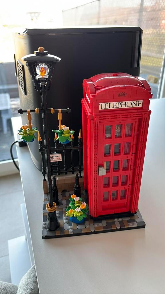 Lego Telefooncel zeldzame set., Kinderen en Baby's, Speelgoed | Duplo en Lego, Zo goed als nieuw, Lego, Ophalen