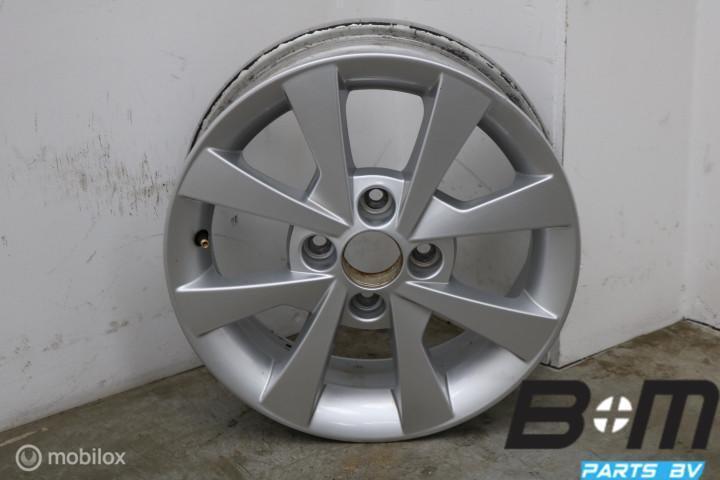 1 losse 14 inch lichtmetalen velg Skoda Citigo 1ST601025E, Auto-onderdelen, Banden en Velgen, Velg(en), Gebruikt
