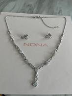 Nona zilver set 925 nieuw, Handtassen en Accessoires, Kettingen, Ophalen of Verzenden, Zo goed als nieuw, Zilver