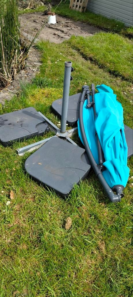 Zweefparasol, Tuin en Terras, Parasols, Ophalen, Zweefparasol